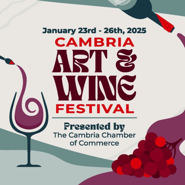 cambria art & wine festival poster